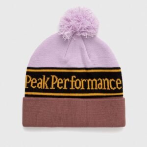Peak Performance caciula culoarea violet