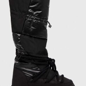 Inuikii cizme de iarna Puffer High culoarea negru