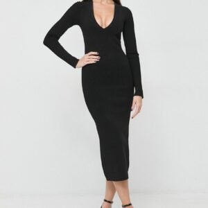 Victoria Beckham rochie culoarea negru